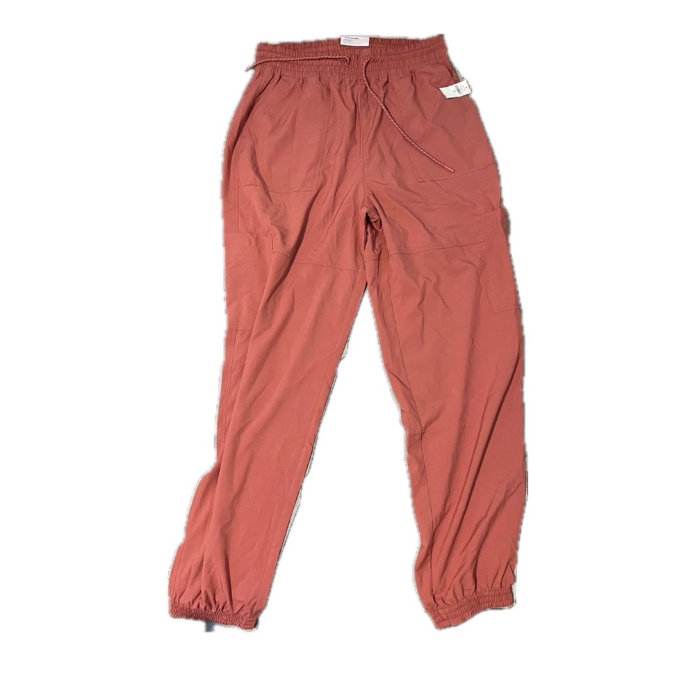 OLD NAVY High-Waisted Ankle-Zip Stretchtech Cargo Jogger Pants Women M TALL⭐️